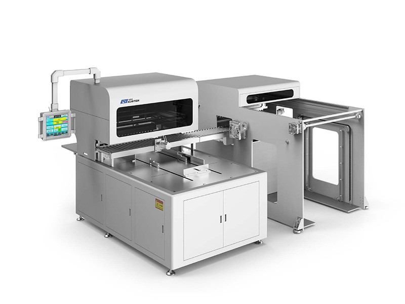 AUTOMATIC ROW STRIPPING MACHINE